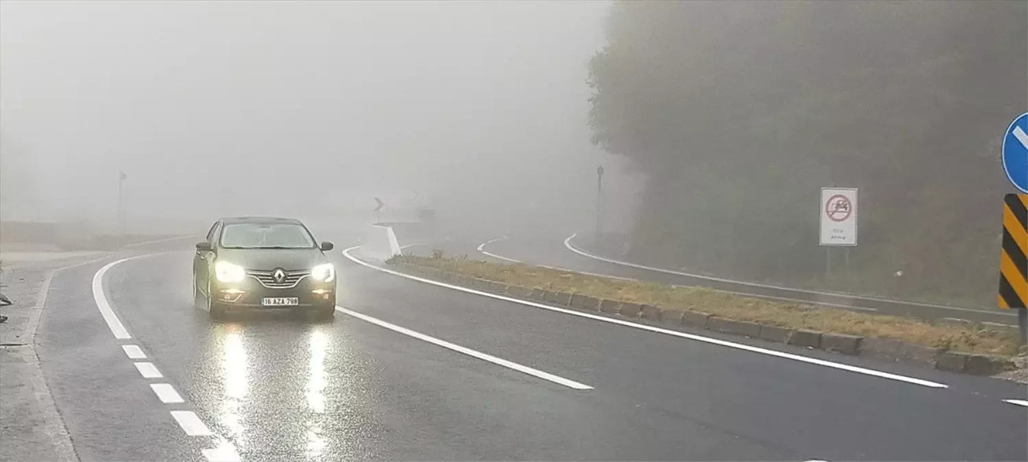 bolu daginda sis ulasimi zorlastiriyor NOx96wDs