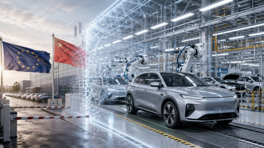 Cinli geely tarife duvarini ford fabrikasiyla asacak erg974Nc